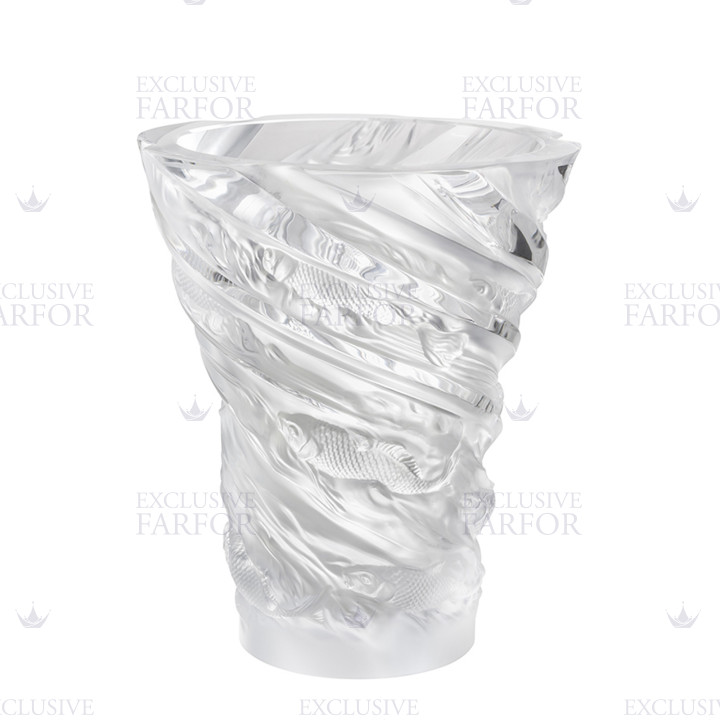 Ваза 35см коллекции Carpes Koi бренда Lalique