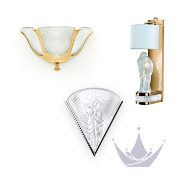 Коллекция Бра, настенные светильники бренда Lalique