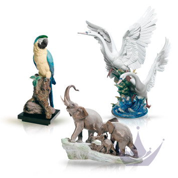 Коллекция Королевство животных бренда Lladro