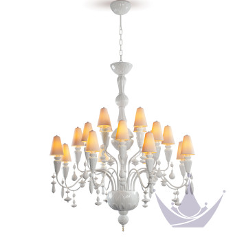 Люстра на 20 свечей (белый) 138 х 115см коллекции Ivy & Seed бренда Lladro