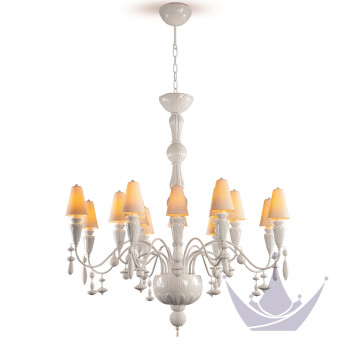 Люстра на 16 свечей (белый) 133 х 115см коллекции Ivy & Seed бренда Lladro