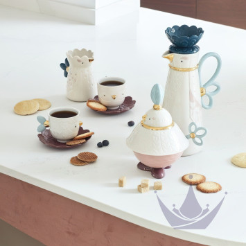 Кофейный набор из 5 предметов коллекции Kawki бренда Lladro