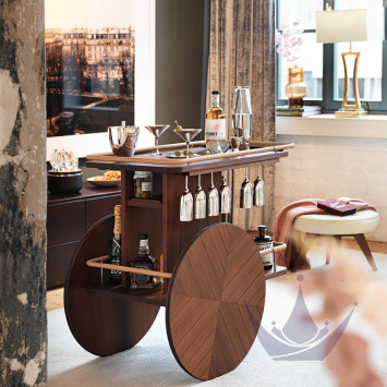 Барная тележка 92 х 88,5см коллекции Bar-Kollektion бренда Robbe & Berking