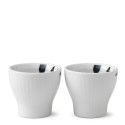 Подставка для яиц 5см, 2шт. коллекции Black Fluted Mega бренда Royal Copenhagen