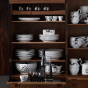 Чашка с блюдцем 0,25л коллекции Black Fluted Mega бренда Royal Copenhagen