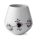Ваза 21см коллекции Black Fluted Mega бренда Royal Copenhagen