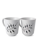 Кружка 0,37л, 2шт. коллекции Black Fluted Mega бренда Royal Copenhagen