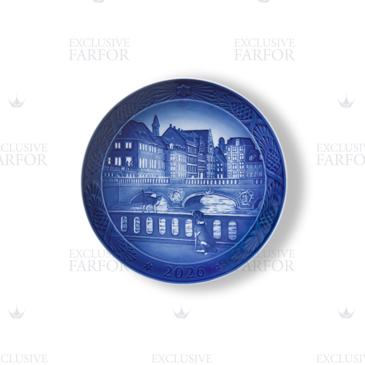 Тарелка 18см коллекции Blue Collectibles 