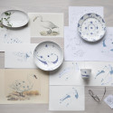 Тарелка главная 25см коллекции Blue Fluted Full Lace бренда Royal Copenhagen