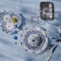 Тарелка 21см коллекции Blue Fluted Full Lace бренда Royal Copenhagen
