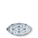 Блюдо овальное 24х12см коллекции Blue Fluted Full Lace бренда Royal Copenhagen