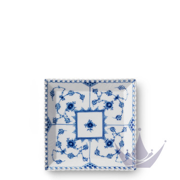 Чаша квадратная 14см коллекции Blue Fluted Full Lace бренда Royal Copenhagen
