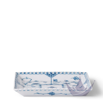 Чаша квадратная 14см коллекции Blue Fluted Full Lace бренда Royal Copenhagen