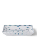Чаша квадратная 21см коллекции Blue Fluted Full Lace бренда Royal Copenhagen