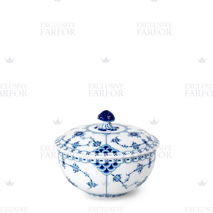 Шкатулка 12см коллекции Blue Fluted Full Lace бренда Royal Copenhagen