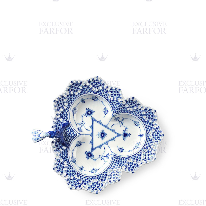 Чаша 25см коллекции Blue Fluted Full Lace бренда Royal Copenhagen