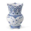 Ваза 22см коллекции Blue Fluted Full Lace бренда Royal Copenhagen