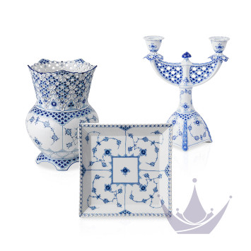 Коллекция Blue Fluted Full Lace бренда Royal Copenhagen