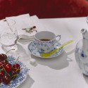 Чашка с блюдцем 0,17л коллекции Blue Fluted Half Lace бренда Royal Copenhagen