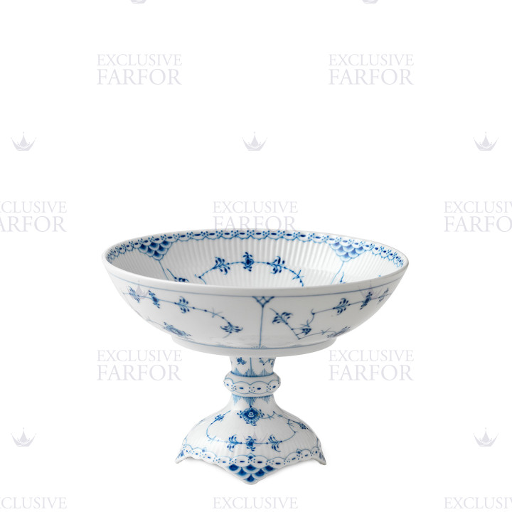 Чаша на ножке 0,8л коллекции Blue Fluted Half Lace бренда Royal Copenhagen