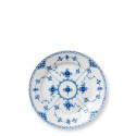 Тарелка закусочная 19см коллекции Blue Fluted Half Lace бренда Royal Copenhagen