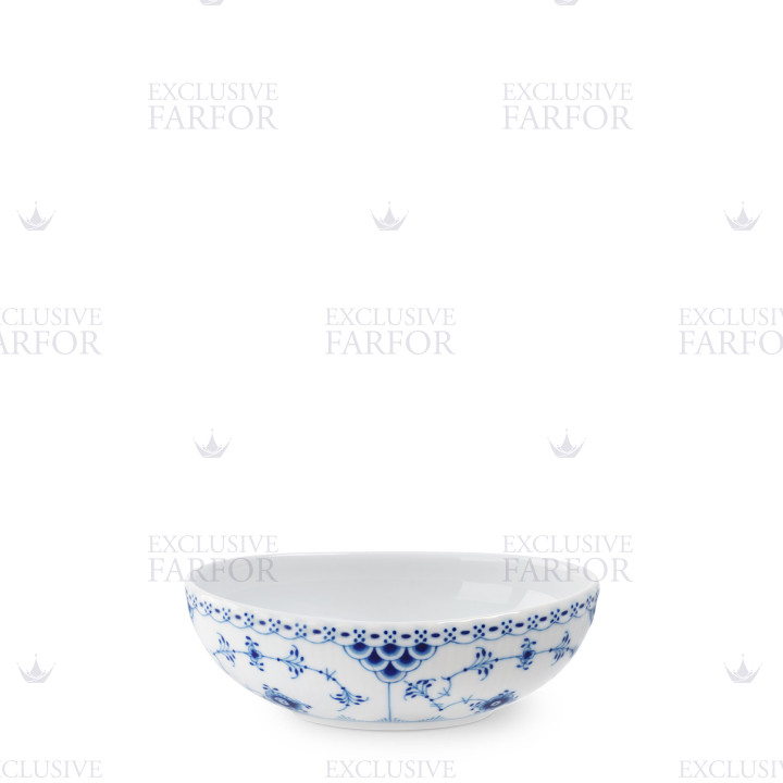 Чаша овальная 0,37л коллекции Blue Fluted Half Lace бренда Royal Copenhagen