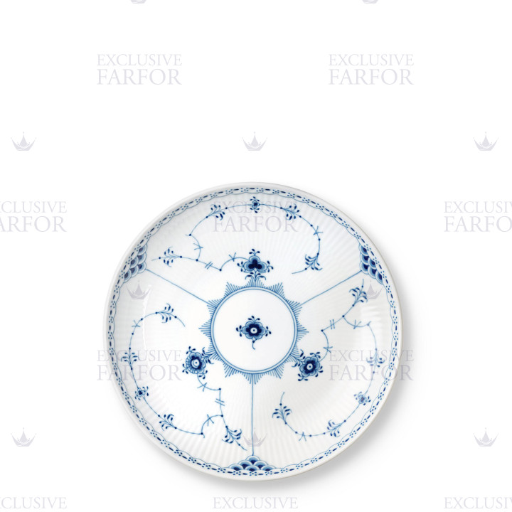 Чаша 20см коллекции Blue Fluted Half Lace бренда Royal Copenhagen
