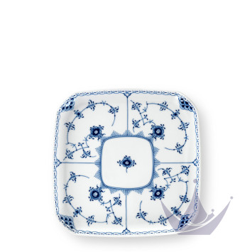 Чаша квадратная 21см коллекции Blue Fluted Half Lace бренда Royal Copenhagen