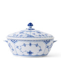 Супница 0,59л коллекции Blue Fluted Half Lace бренда Royal Copenhagen