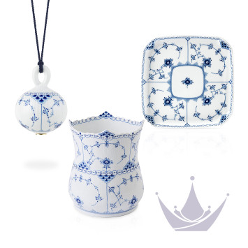 Коллекция Blue Fluted Half Lace бренда Royal Copenhagen