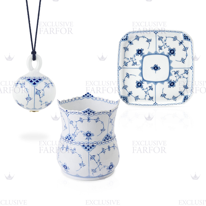 Коллекция Blue Fluted Half Lace бренда Royal Copenhagen