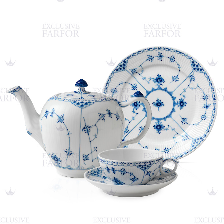 Коллекция Blue Fluted Half Lace бренда Royal Copenhagen
