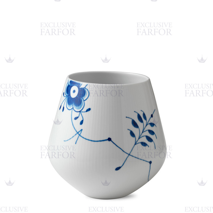 Ваза 21см коллекции Blue Fluted Mega бренда Royal Copenhagen