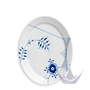 Блюдо овальное 34см коллекции Blue Fluted Mega бренда Royal Copenhagen