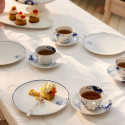 Чашка чайная с блюдцем 0,28л коллекции Blue Fluted Mega бренда Royal Copenhagen