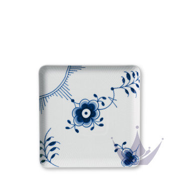 Тарелка квадратная 20см коллекции Blue Fluted Mega бренда Royal Copenhagen
