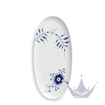 Блюдо овальное 37х17см коллекции Blue Fluted Mega бренда Royal Copenhagen