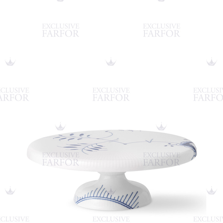 Блюдо на ножке 30см коллекции Blue Fluted Mega бренда Royal Copenhagen