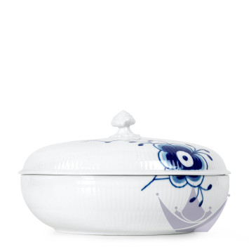 Чаша с крышкой 1,3л коллекции Blue Fluted Mega бренда Royal Copenhagen
