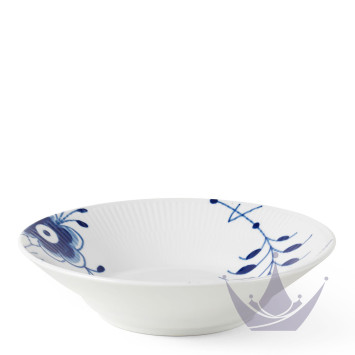 Тарелка глубокая 21см коллекции Blue Fluted Mega бренда Royal Copenhagen