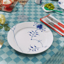 Тарелка главная 27см коллекции Blue Fluted Mega 