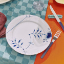 Тарелка главная 25см коллекции Blue Fluted Mega 