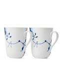 Кружка 0,36л, 2шт. коллекции Blue Fluted Mega бренда Royal Copenhagen