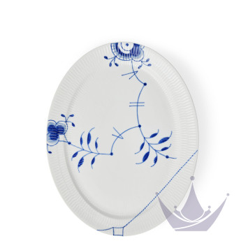 Блюдо овальное 35см коллекции Blue Fluted Mega 