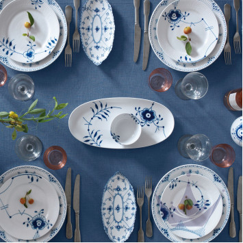 Коллекция Blue Fluted Mega бренда Royal Copenhagen