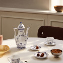 Чашка с блюдцем 0,24л коллекции Blue Fluted Plain бренда Royal Copenhagen