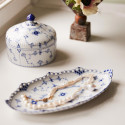 Бонбоньерка 13см коллекции Blue Fluted Plain бренда Royal Copenhagen