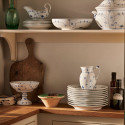 Чаша на ножке 0,8л коллекции Blue Fluted Plain бренда Royal Copenhagen