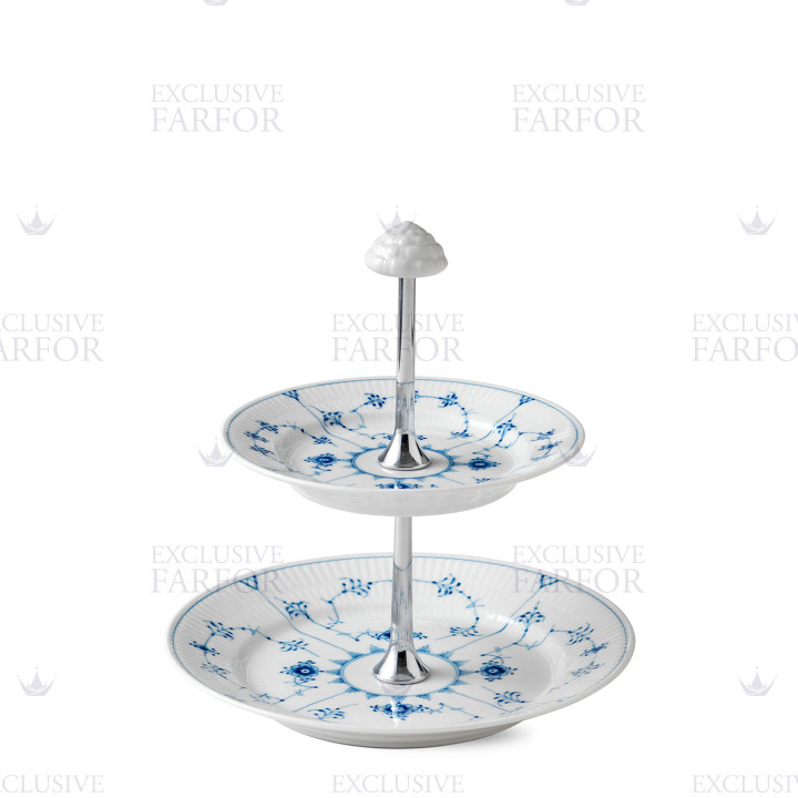 Этажерка 24см коллекции Blue Fluted Plain бренда Royal Copenhagen