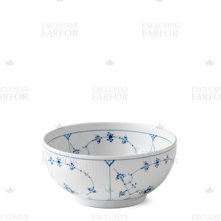 Салатник 1,8л коллекции Blue Fluted Plain бренда Royal Copenhagen